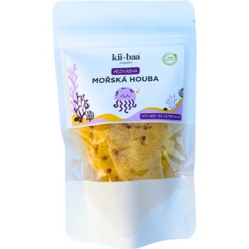 kii-baa® organic Natural Sponge Wash burete natural pentru bebeluși 8-10 cm 1 buc