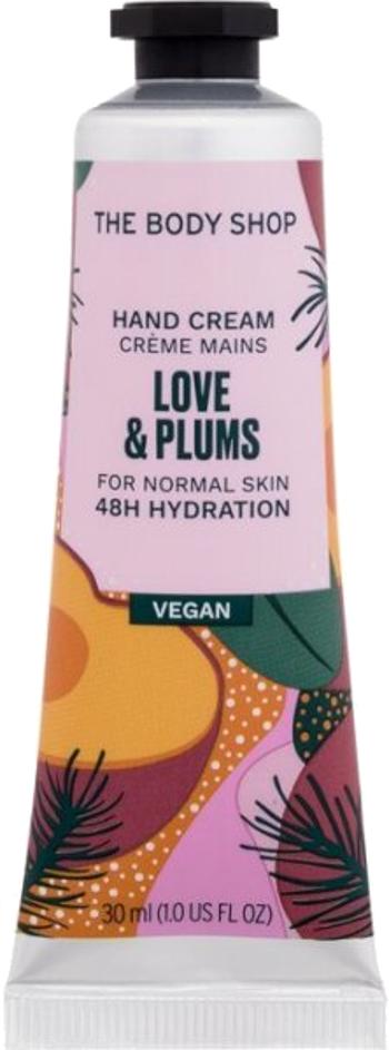 The Body Shop Cremă hidratantă pentru mâini Love & Plums (Hand Cream) 30 ml