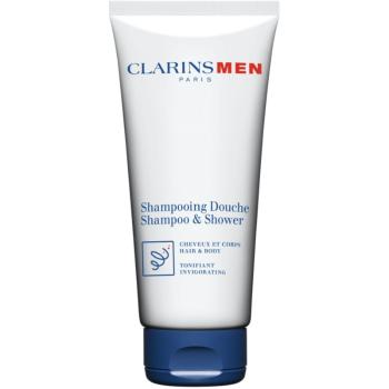 Clarins Men Shampoo & Shower sampon revigorant pentru corp si par 200 ml