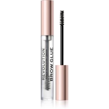 Makeup Revolution Brow Glue Gel de fixare transparent pentru sprâncene 3 ml