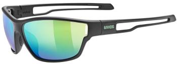 UVEX Sportstyle 806 Black Matt/Mirror Green Sportovní brýle