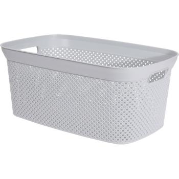 Coș de rufe curate Excelent alb, 35 l