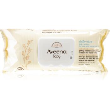 Aveeno Baby Wipes Șervețele umede pentru nou-nascuti si copii 72 buc