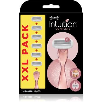 Wilkinson Sword Intuition Complete aparat de ras + rezervă 6 bucati 1 buc