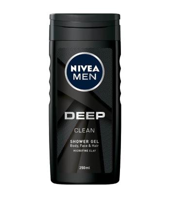 Nivea Gel de duș pentru bărbați Deep (Clean Shower Gel) 250 ml