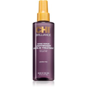 CHI Brilliance Shine Serum Lightweight Leave-in Ttreatment ser cu textura fina pentru un par stralucitor si catifelat 177 ml