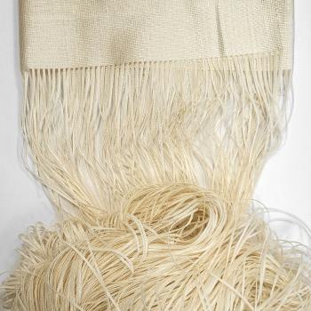 Záclona Aga béžová, 150 x 250 cm, 150 x 250 cm