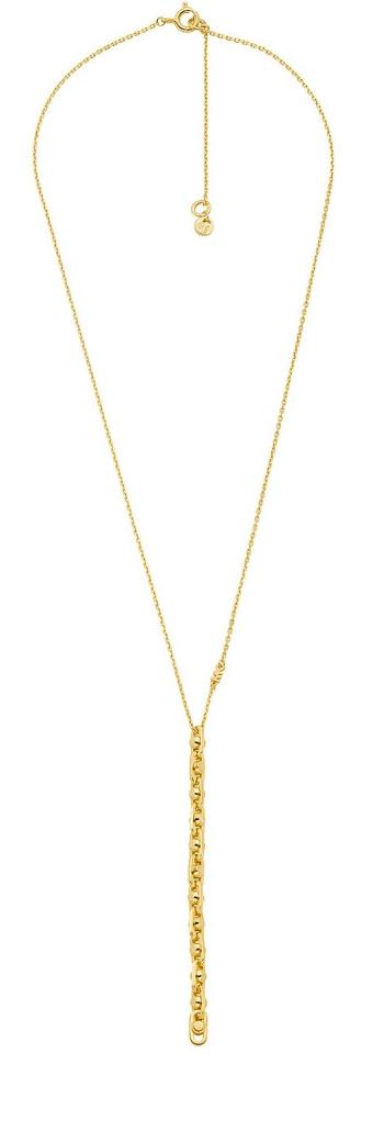 Michael Kors Colier la modă placat cu aur Astor Link MKC170700710