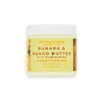 Revolution Haircare Mască de păr Banana + Mango Butter with Niacinamide (Conditioning Hair Mask) 200 ml