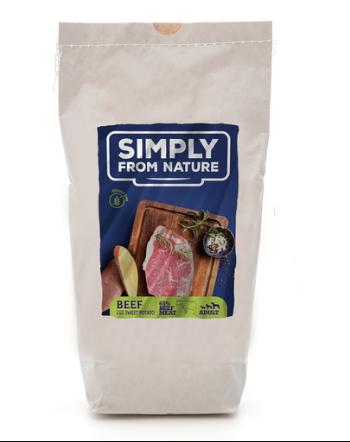 SIMPLY FROM NATURE Hrana uscata pentru caini, coapta in cuptor, cu vita 1,2 kg