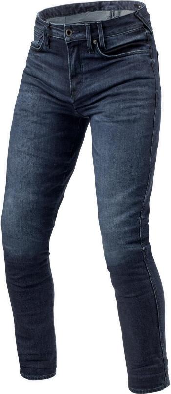 Rev'it! Jeans Carlin SK Dark Blue W33/L34 Džíny na motorku