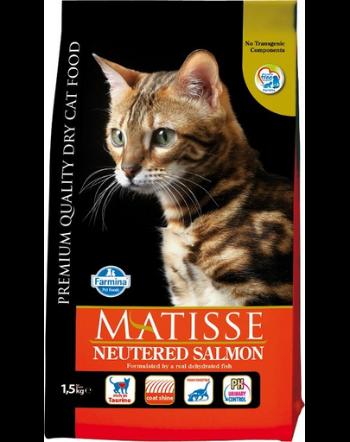 FARMINA MATISSE Neutered 1,5 kg Hrana pisici sterilizate, cu somon