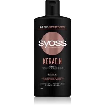 Syoss Keratin sampon cu keratina împotriva părului fragil 440 ml