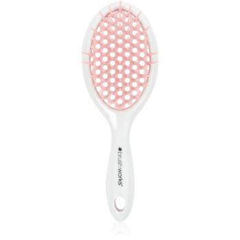 Brushworks Travel Blow Dry Brush perie cu ventilatie 1 buc