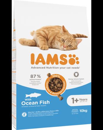 IAMS for Vitality Hrana uscata pentru pisici adulte, cu peste oceanic 10 kg