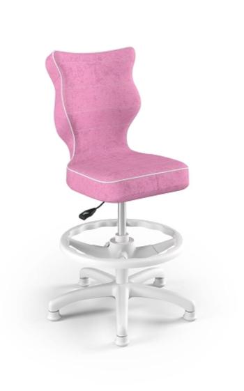 Scaun ergonomic pentru copii ajustabil pe înălțime 119-142 cm - roz