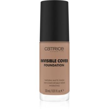 Catrice Invisible Cover Foundation makeup lichid cu efect matifiant culoare 037W 30 ml