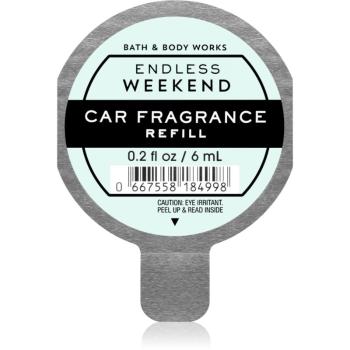 Bath & Body Works Endless Weekend parfum pentru masina rezervă 6 ml