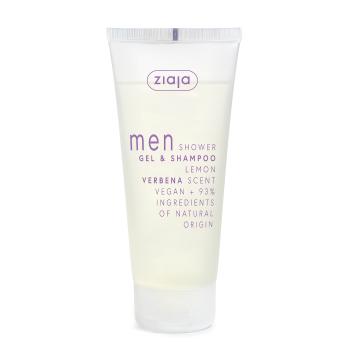 Ziaja Gel de duș și șampon Lemon Verbena Men (Gel & Shampoo) 200 ml