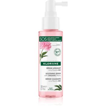 Klorane Peony ser calmant pentru scalp sensibil și iritat 100 ml