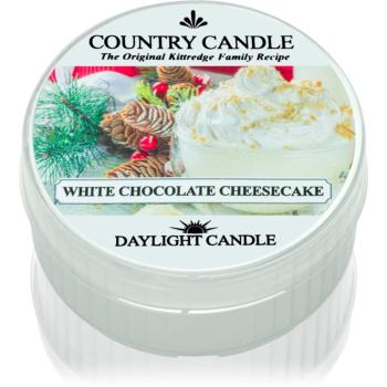 Country Candle White Chocolate Cheesecake lumânare 42 g