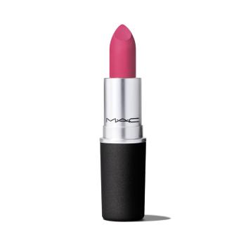 MAC Cosmetics Ruj hrănitor mat Powder Kiss (Lipstick) 3 g Velvet Punch