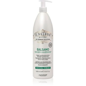 Alfaparf Milano Il Salone Milano Keratin balsam pentru regenerare pentru par deteriorat 1000 ml