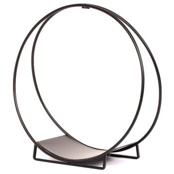 Suport metalic din lemn rotund, 70 x 71 x 29 cm