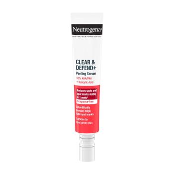 Neutrogena Ser împotriva coșurilor Clear & Defend+ (Peeling Serum) 30 ml