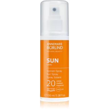 ANNEMARIE BÖRLIND SUN CARE spray de protecție SPF 20 100 ml