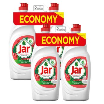 Jar Clean &amp; Fresh Mosogatószer Pomegranate &amp; Honeysuckle 4x900ml