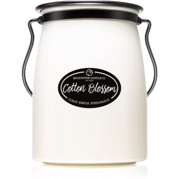 Milkhouse Candle Co. Creamery Cotton Blossom lumânare parfumată Butter Jar 624 g