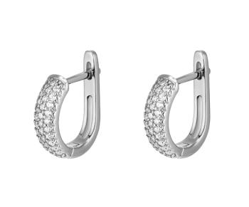 Preciosa Cercei din argint cu zircon cubic Marielle Royal Lagoon 5444 00