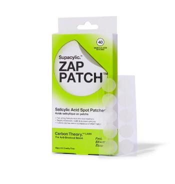 Carbon Theory Plasturi pentru acnee Supacylic. Zap Patch (Salicylic Acid Spot Patches) 40 bucăți