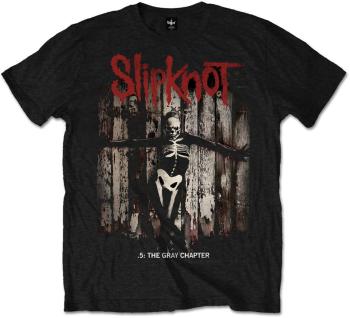 Slipknot Tričko .5: The Gray Chapter Album Unisex Black L