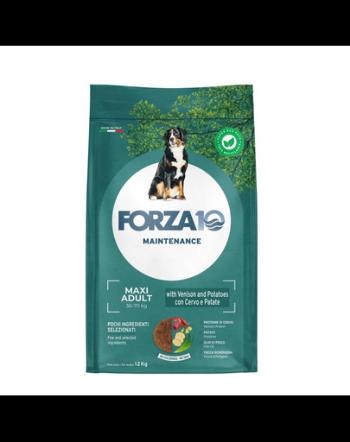 FORZA10 Maxi Adult Maintenance Venison Potato Hrana caini talie mare, cu caprioara si cartofi 12 kg