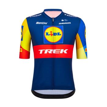 
                         Tricou de ciclism cu mânecă scurtă - LIDL TREK 2024 
                