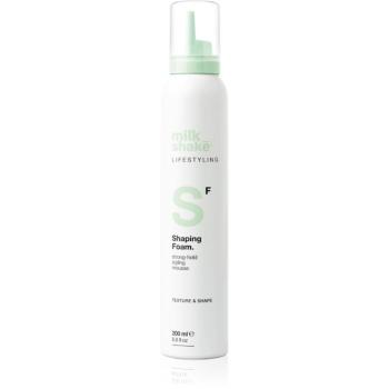 Milk Shake Lifestyling Shaping Foam spumă de styling pentru păr 200 ml