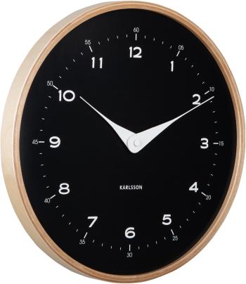 Karlsson Ceas de perete cu design KA5995BK