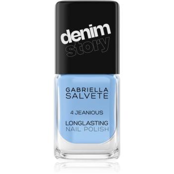 Gabriella Salvete Denim Story lac de unghii cu rezistenta indelungata culoare 04 Jeanious 11 ml