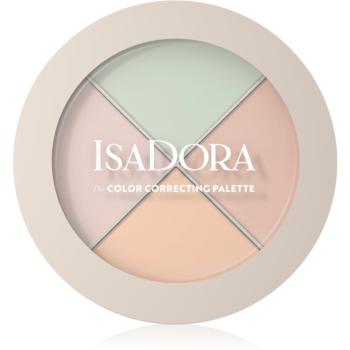 IsaDora Color Correcting Palette paleta corectoare culoare 60 CC 4 g