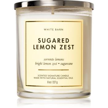 Bath & Body Works Sugared Lemon Zest lumânare parfumată 227 g