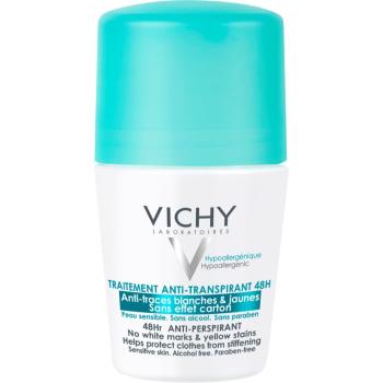 Vichy Deodorant 48h antiperspirant roll-on impotriva petelor albe si galbene 50 ml