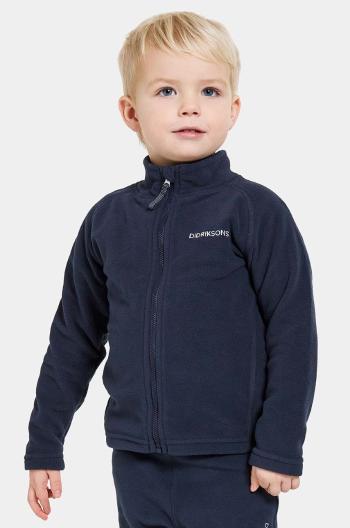 Dětská mikina Didriksons MONTE KIDS FULLZIP růžová barva, hladká