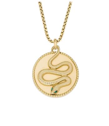 Fossil Colier elegant placat cu aur Lunar New Year JF04827710
