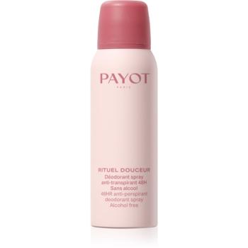 Payot Rituel Douceur 48HR Anti-Perspirant Deodorant Spray Alcohol Free deodorační antiperspirant ve spreji bez alkoholu 125 ml