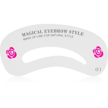 Lash Brow Eyebrow Stencil șabloane pentru sprâncene 24 buc