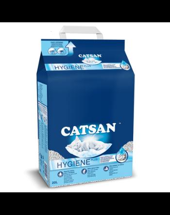 CATSAN Hygiene Plus 20 L nisip pentru litiera pisicilor