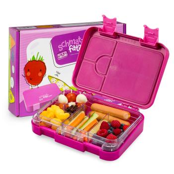 Klarstein Junior Lunchbox, 6 compartimente, 21,3 x 15 x 4,5 cm , fără BPA