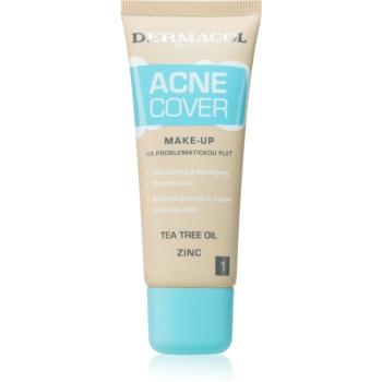 Dermacol Acne Cover machiaj calmant cu ulei din arbore de ceai culoare No.1 30 ml